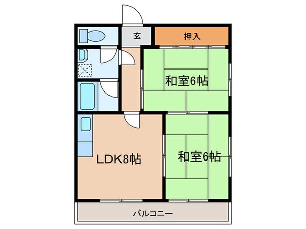 ＳＫコスモビルの物件間取画像